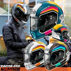 アライ RAPIDE NEO NUMBER フルフェイスヘルメット Arai HELMET