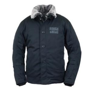 ラフ＆ロード RR7691 N-1R ボアウインタージャケットFP（ブラック）