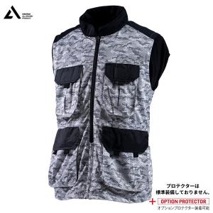クシタニ×ヤマハ YAS57-K フルメッシュ パーカージャケット