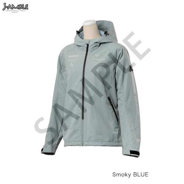 J-AMBLE (J-アンブル) UNJ141W WR フーディージャケット スモーキーブルー ur...
