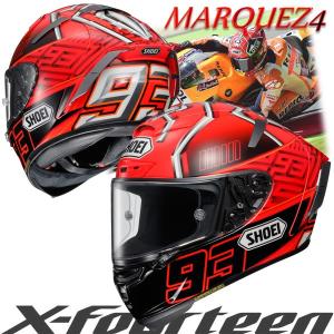 ショウエイ X-FOURTEEN MARQUEZ4 （エックス - フォーティーン マルケス 4） X-14 マルク・マルケス選手レプリカ フルフェイスヘルメット SHOEI