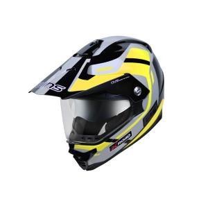 WINS（ウインズ） X-ROADII FREE RIDE G20イエローグレー デュアルパーパスヘルメット｜motostyle