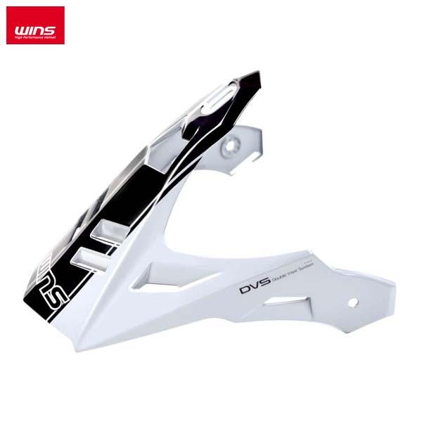 WINS（ウインズ）X-ROAD 3 バイザー G48 ホワイト/ブラック グラフィック