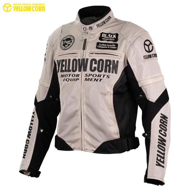 YELLOW CORN（イエローコーン） YB-5102 メッシュジャケット アイボリー