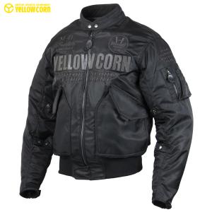 YeLLOW CORN（イエローコーン） YB-3300 ウインタージャケット BK/GM