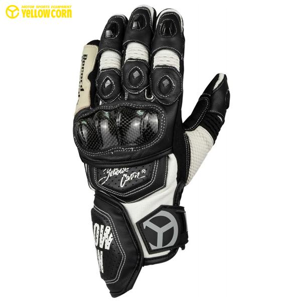 YELLOW CORN（イエローコーン） YG-354 メッシュグローブ アイボリー