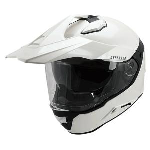 TNK工業 スピードピット ZD-8 3WAY ヘルメット ホワイト（インナーバイザー装備）