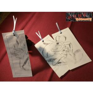 牛鬼 妖怪しおり | ご当地妖怪雑貨屋鶴屋もののけ堂 オリジナル | 牛鬼 妖怪雑貨 しおり