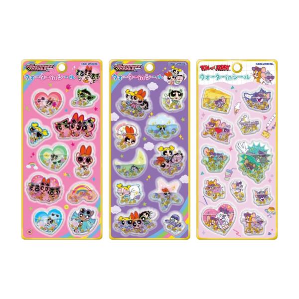 ウォーターインシール ぷくぷく 女の子 シール 人気 かわいい ステッカー コレクション 女子 プチ...
