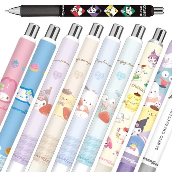 エナージェルボールペン サンリオ スヌーピー ボールペン 文具 文房具 筆記具 キャラ キャラクター...