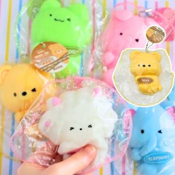 ウィンク動物スクイーズ スクイーズ おもちゃ ウィンク動物 ぷにぷに アニマル かわいい 子供会 学...