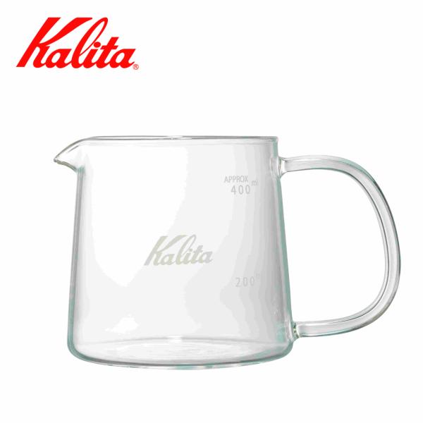 Jug400 コーヒーサーバー 耐熱ガラス ガラス ジャグ 取っ手付き 目盛付 電子レンジ対応 40...