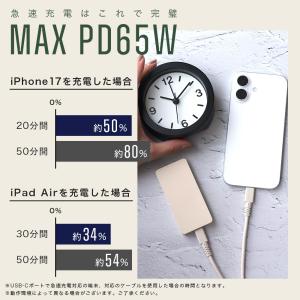 MOTTERU AC充電器 PD65W USB...の詳細画像4