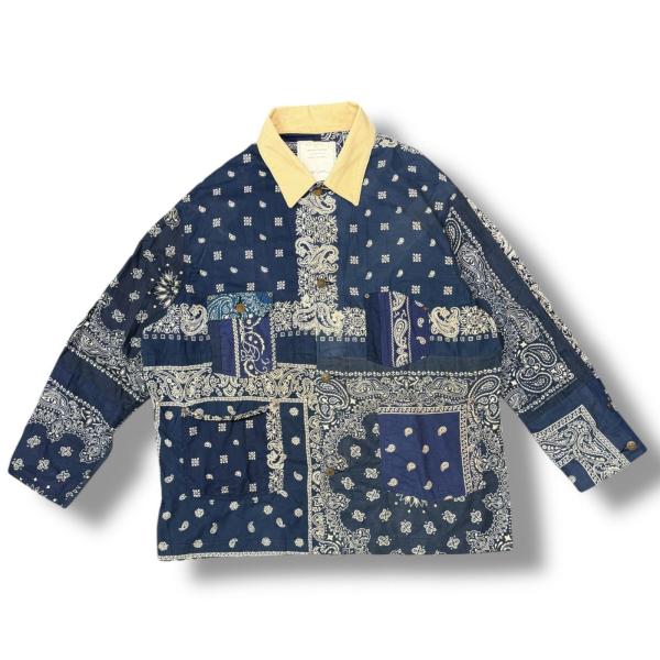 READYMADE レディメイド BANDANA BURN COAT  バンダナバーンコート シャツ...