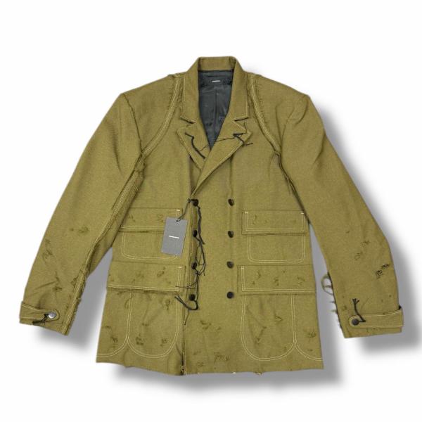 未使用品 MINUS マイナス slash Seam Hunting Tailored Jacket...