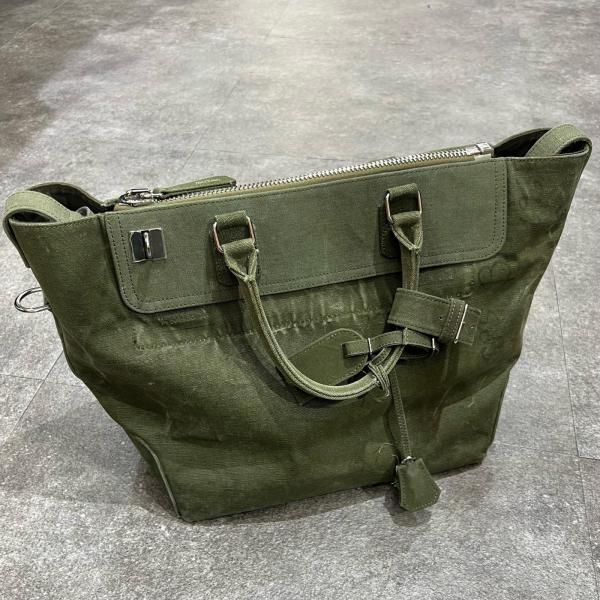 READYMADE レディメイド GYM BAG  ジムバッグ ヴィンテージコットン カーキ F 1...