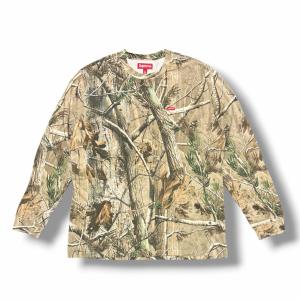 Supreme シュプリーム 25SS Small Box L/S Tee Realtree AP Camo スモールボックスロゴリアルツリーカットソー 長袖Tシャツ ロンT マルチL