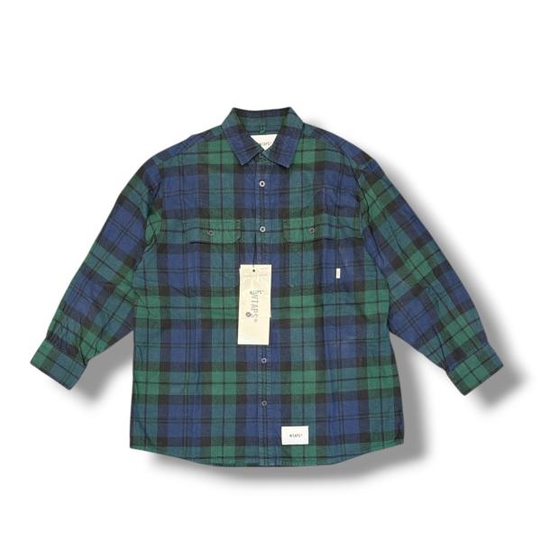 WTAPS ダブルタップス 22AW DECK/LS/COTTON.FLANNEL.TEXTILE....