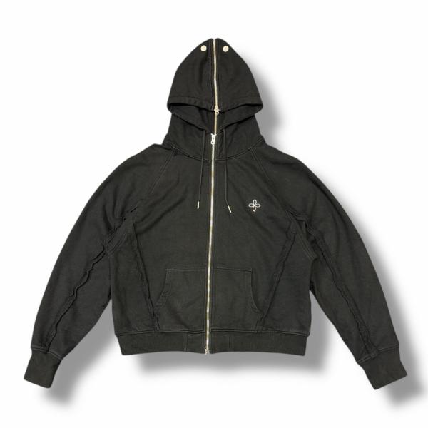 参考上代49,280円 SURGERY 24AW back-forth sweat jacket バ...