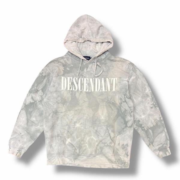 DESCENDANT 17AW BLEACH TIE DYE HOODED SWEATSHIRT タ...