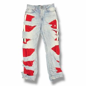 BALENCIAGA（バレンシアガ） 24AW Cut Up Baggy Denim Pants カット