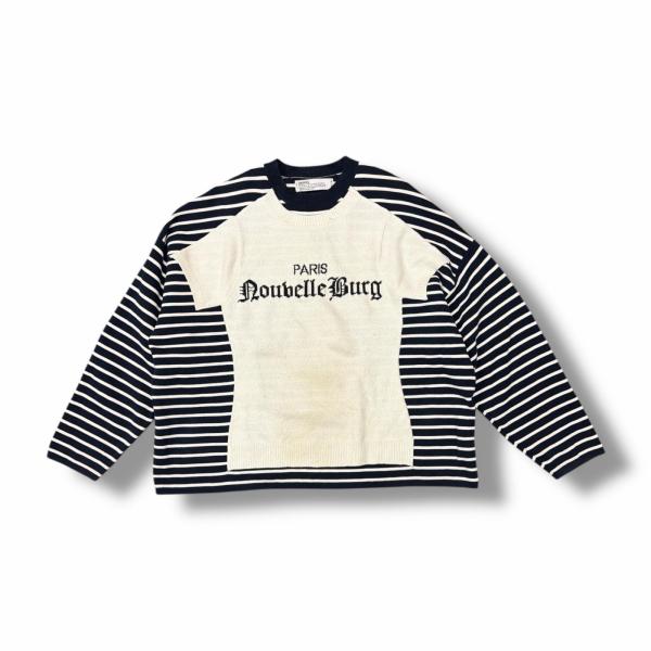 DAIRIKU 25SS JUST AN IDEA 別注 Docking Lettered Knit...