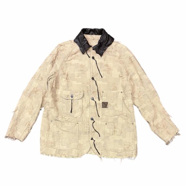 未使用 MINUS  Rustic Collar Chore Jacket Boro Crust ラ...