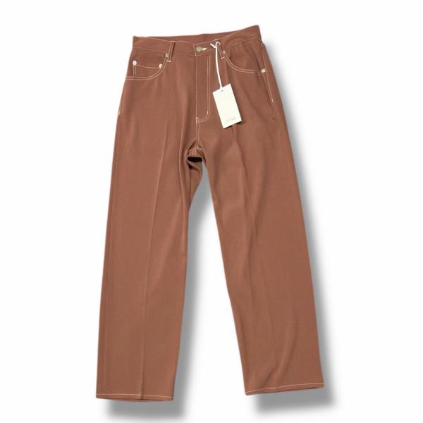 参考上代33000円 未使用 YOKE 25SS 5P Wide Straght Pants 5ポケ...