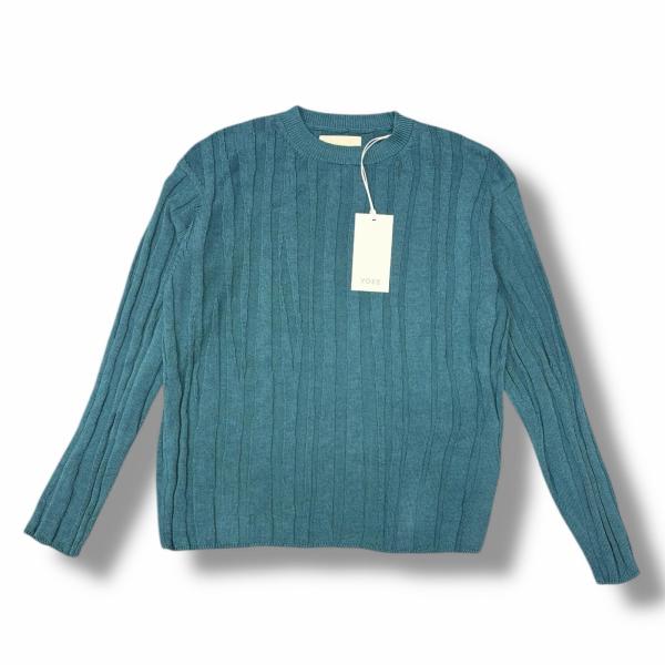 参考上代35200円 未使用 YOKE 25SS Random Rib Crewneck Sweat...
