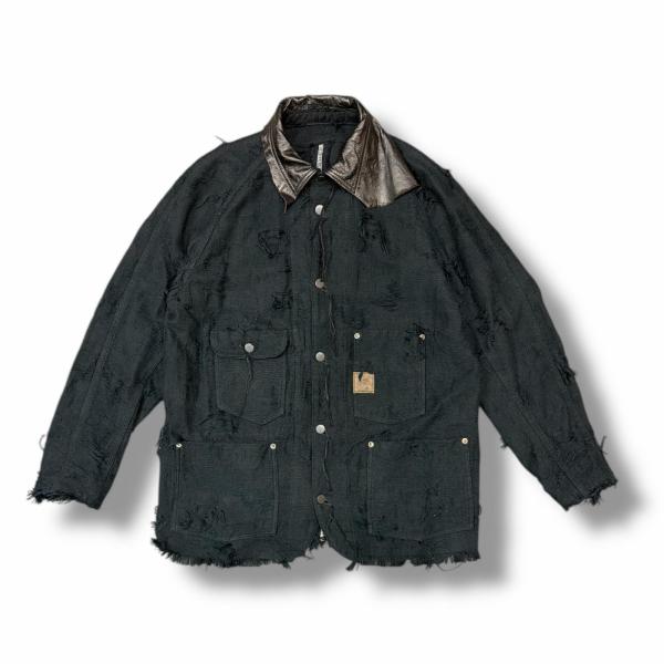 MINUS  RusticCollarChoreJacketBoroCrust ラスティックボロジャ...