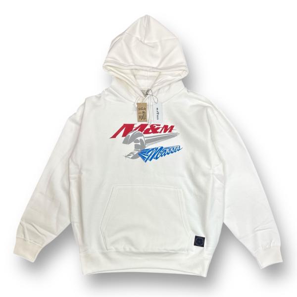 未使用品 MASSES × M&amp;M マシス エムアンドエム 24AW SWEAT HOODED WR...