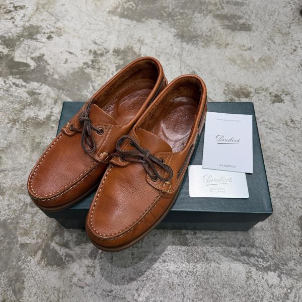 Paraboot BARTH バース デッキシューズ デッキシューズ パラブーツ ブラウン 26cm...