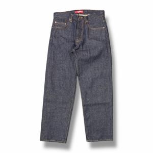 国内正規 Supreme 25AW Rigid Loose Fit Selvedge Jean リジッドルーズフィットセルビッチジーンズ デニムパンツ シュプリーム インディゴ 30 （8294M）
