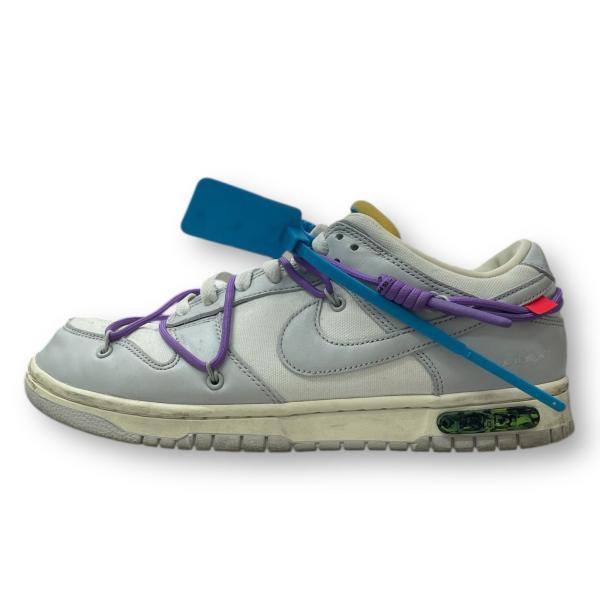 NIKE  × OFF-WHITE Dunk Low Sail Neutral Gray コラボ ダ...