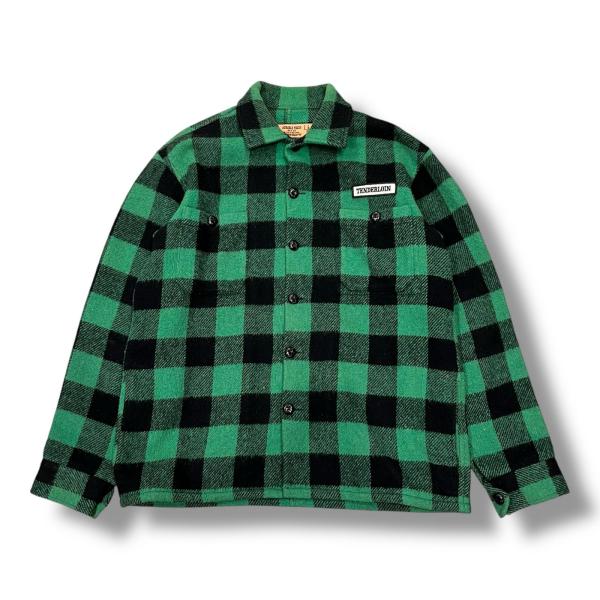 TENDERLOIN バッファロージャケット チェックジャケット　1st テンダーロイン グリーン ...