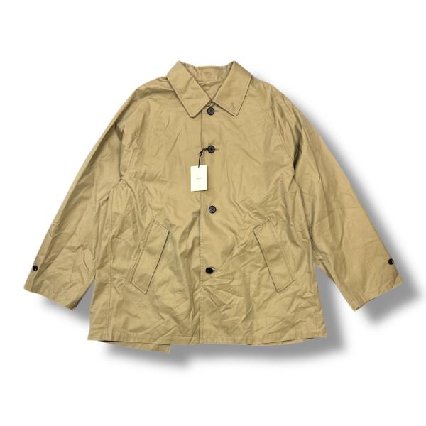 参考上代85800円 未使用 stein OVERSIZED BALMACAAN HALF COAT...