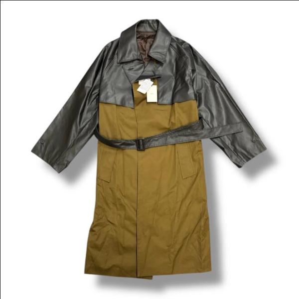 参考上代156200円 未使用 stein CONTRAST SINGLE BREASTED WID...