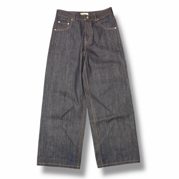 MENES メネス kayama Raw Selvedge Baggy Jeans  インディゴデニ...