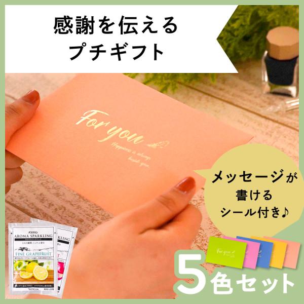 退職 プチギフト 入浴剤2つ入り 5個セット メッセージシール付き 贈り物 リフレッシュ バスクリン...