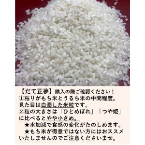 令和7年産 〈精米 だて正夢 10kg〉 宮城...の詳細画像4