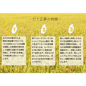 令和7年産 〈精米 だて正夢 5kg〉 宮城県...の詳細画像1