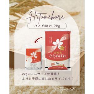 令和7年産 〈精米 ひとめぼれ 2kg〉 宮城...の詳細画像1