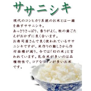令和7年産 〈精米 ササニシキ 5kg〉 宮城...の詳細画像2