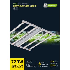 MOTTOGROW　MODEL-E 720W（SANAN3030） バーライト形植物育成LEDライト