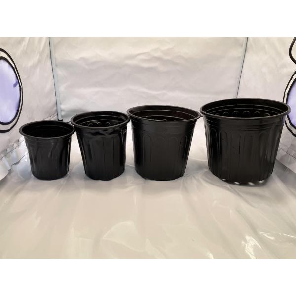 ソフト素材Gallon-pot黒色ガロンポット（1ガロン　ソフトプラスチック素材）