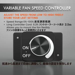 「強風」大風量QF-200Mインラインダクト換...の詳細画像4