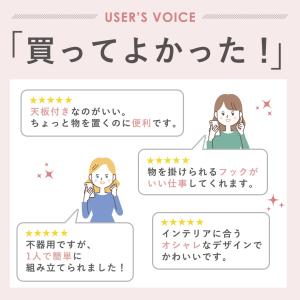 キッチンワゴン キャスター付き スリム 3段 ...の詳細画像3