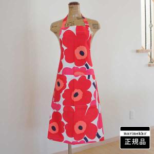 marimekko（マリメッコ） エプロン VIHKIRUUSU（ヴィヒキルース）/PINK