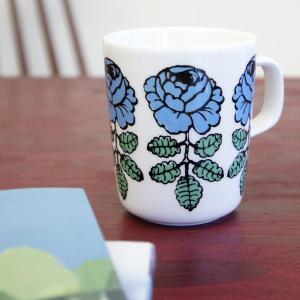 ★今使える500円クーポン進呈 5/30　00:00迄★マリメッコ マグカップ VIHKIRUUSU（ヴィヒキルース）/BLUE【店頭受取も可 吹田】