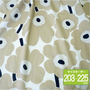 マリメッコ オーダーカーテン 丈203cm〜225cm  PIENI UNIKKO（ピエニ ウニッコ）/BLONDE【店頭受取も可 吹田】｜mottozutto